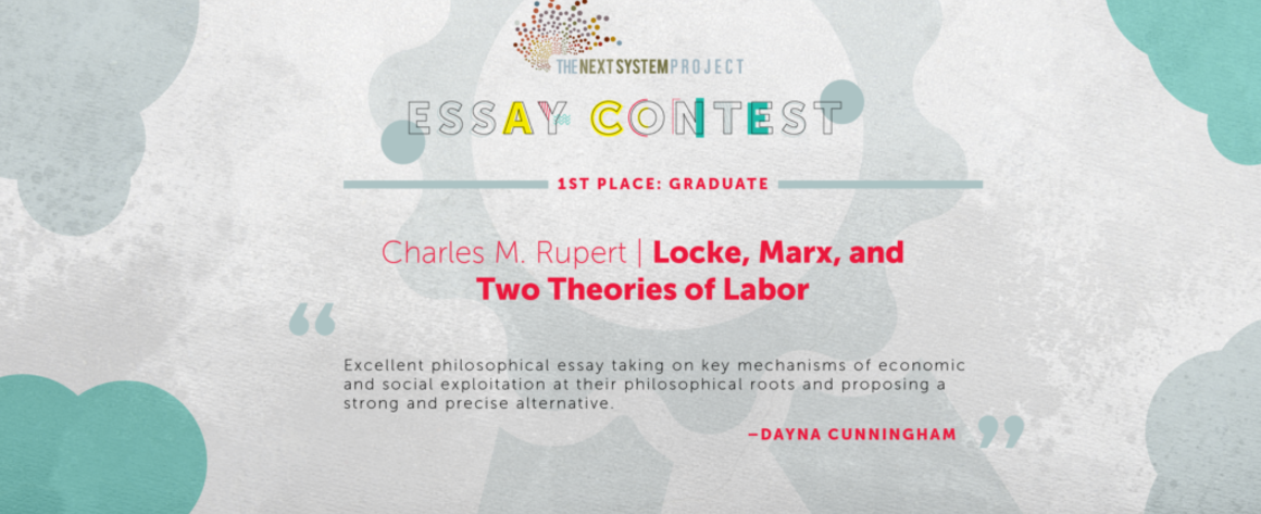 Locke, Marx, and Two Theories of Labor