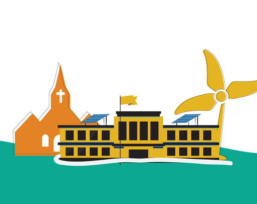 Greening Community Institutions