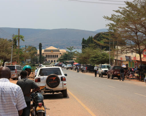 A street in Kigoma, Tanzania
